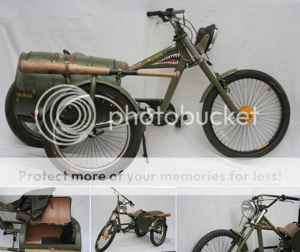 chopper with sidecar